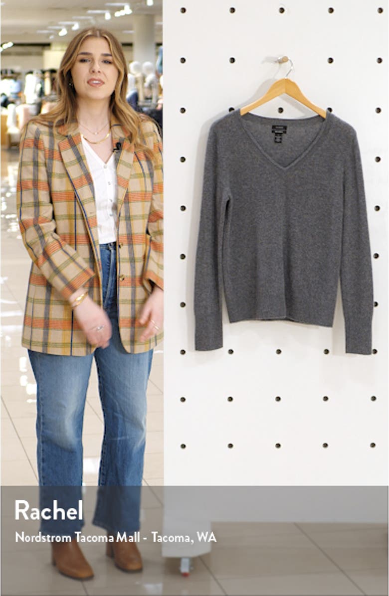 V-Neck Cashmere Sweater, sales video thumbnail