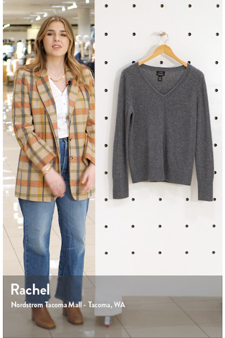 V-Neck Cashmere Sweater video