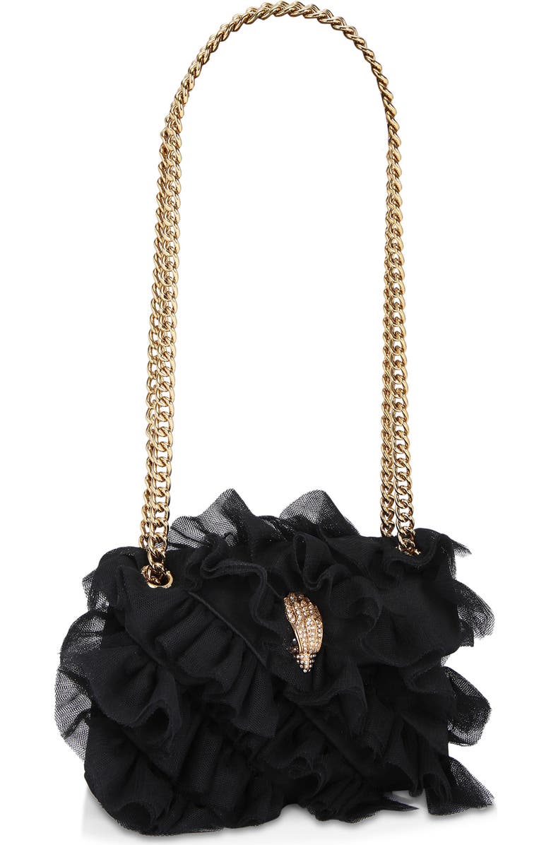 Kurt Geiger London Mini Kensington Ruffle Shoulder Bag, Alternate, color,
