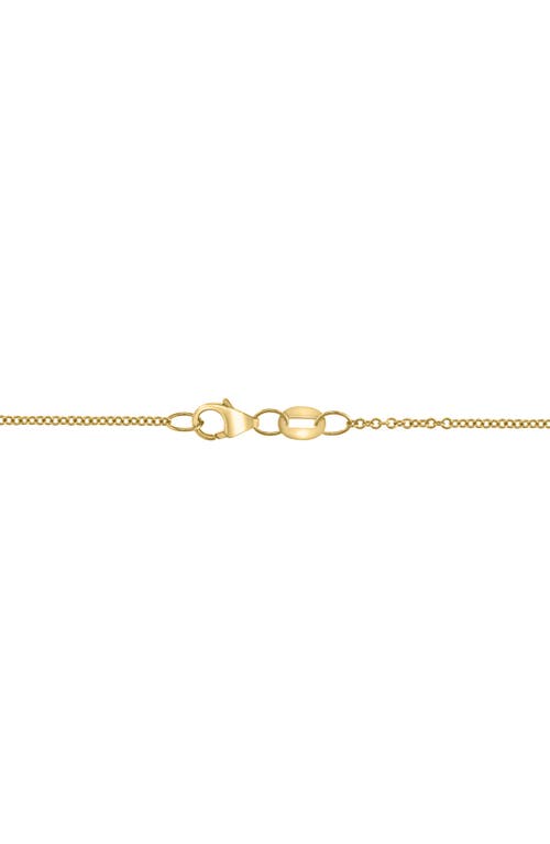 Effy 14k Yellow Gold Diamond Butterfly Pendant Necklace In Gold