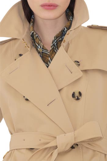 BURBERRY｜COATS (Short Chelsea Heritage Trench Coat (807 Short Chelsea Heritage Trench Coat in Honey - Women