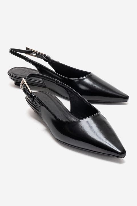 Jenna Slingback Pointed Toe Pump