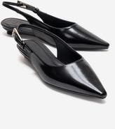 Prologue Shoes Jenna Slingback Pointed Toe Pump