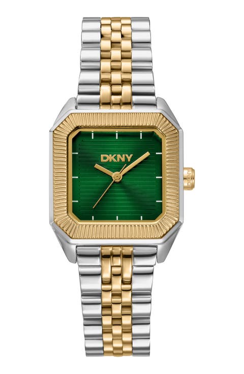 Signature Shape Tank Bracelet Watch, 27mm x 34mm
