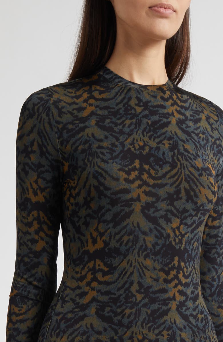 Ulla Johnson Amari Long Sleeve Knit Dress, Alternate, color, Desert Jasper