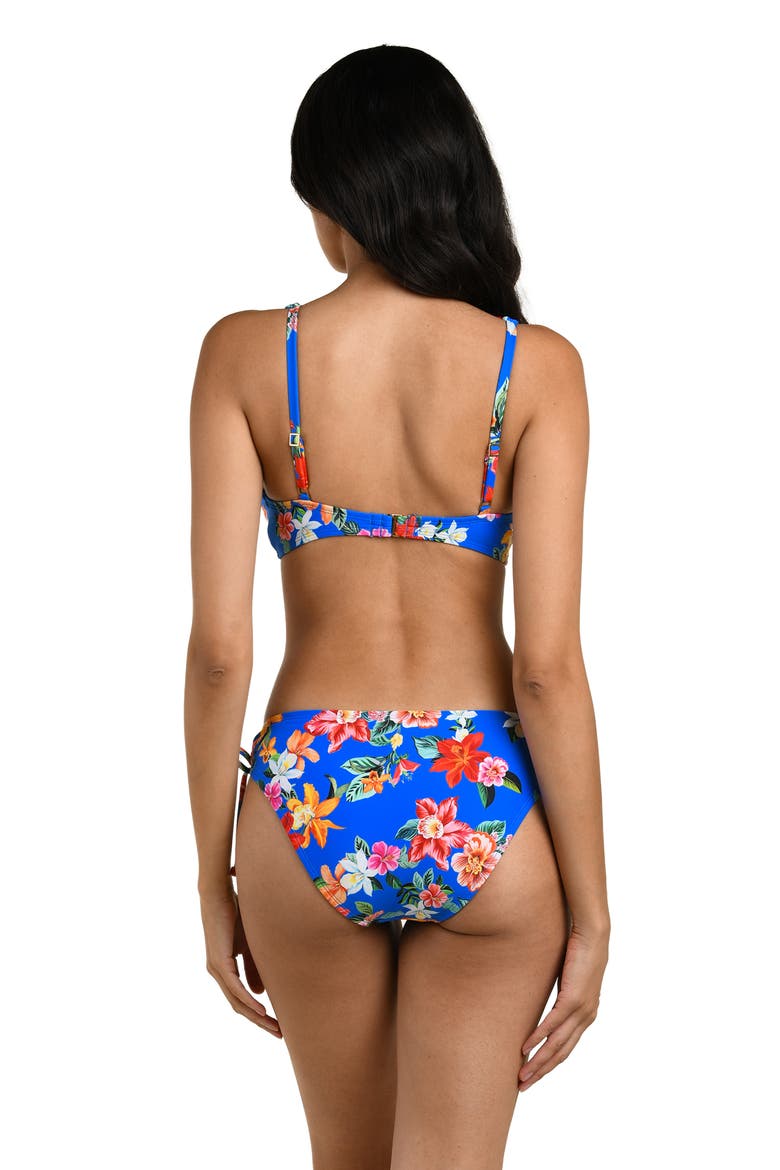 Modern O-Ring Bikini Top, Alternate, color, BLUE MULTI