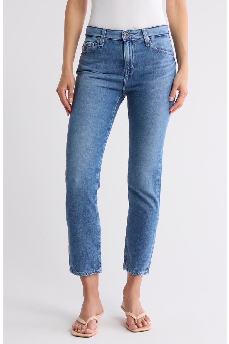 The Ex-Boyfriend Ankle Slim Jeans, Main, color, ACADIA