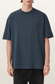 AllSaints Underground Oversize Graphic T-Shirt