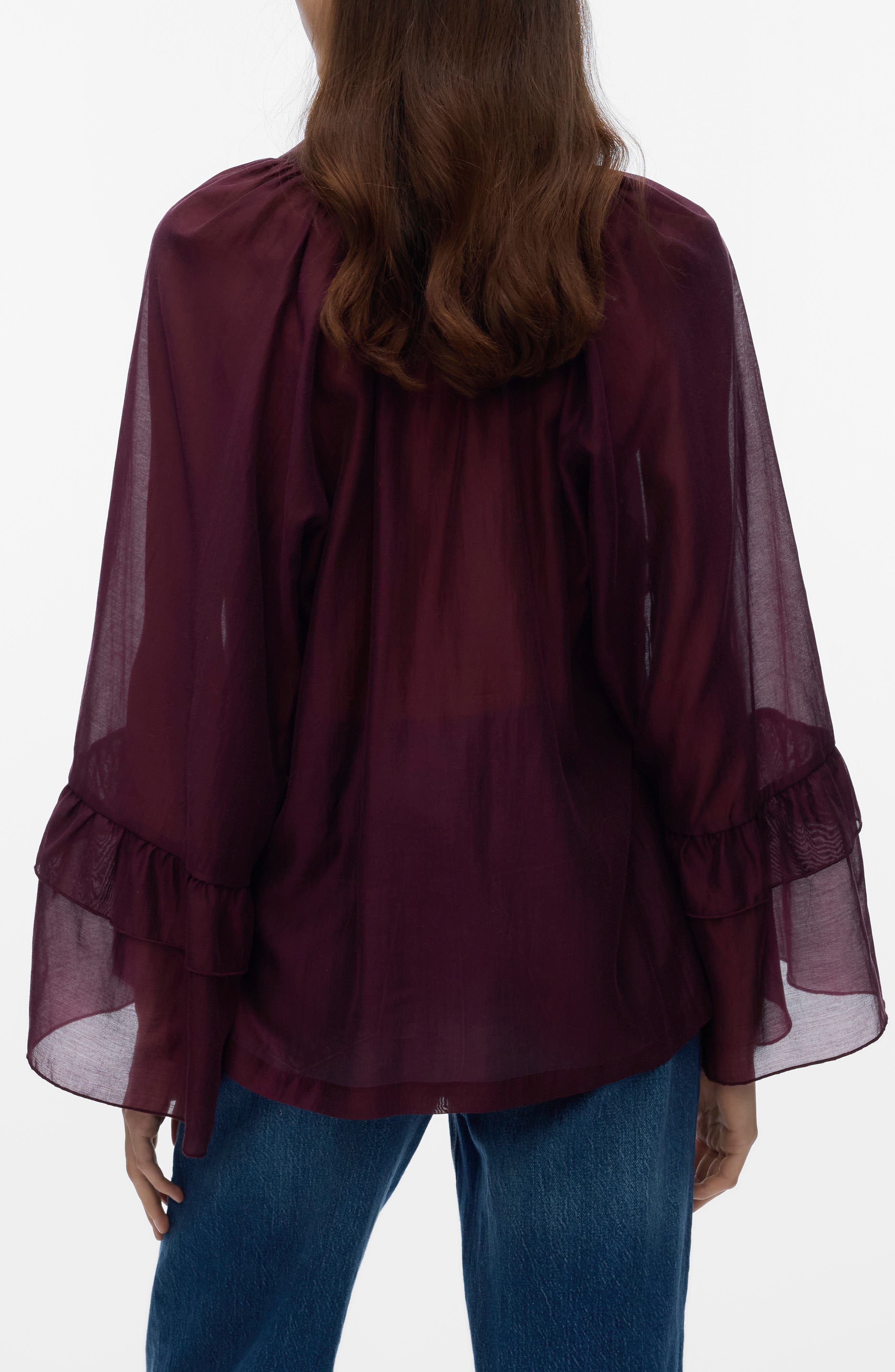 Jenna Split Neck Top - image 2