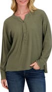 Lucky Brand Thermal Long Sleeve Henley