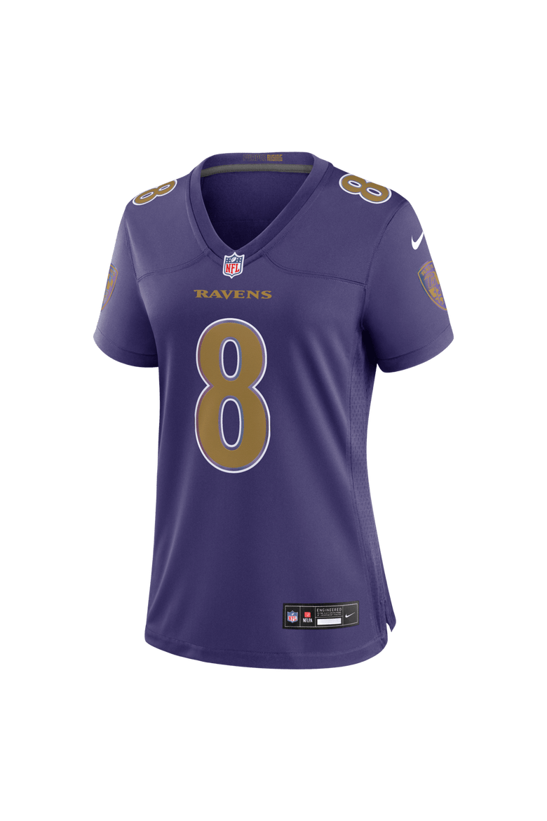 Women's Nike Lamar Jackson Purple Baltimore Ravens Alternate Game Jersey, Alternate, color, Purple