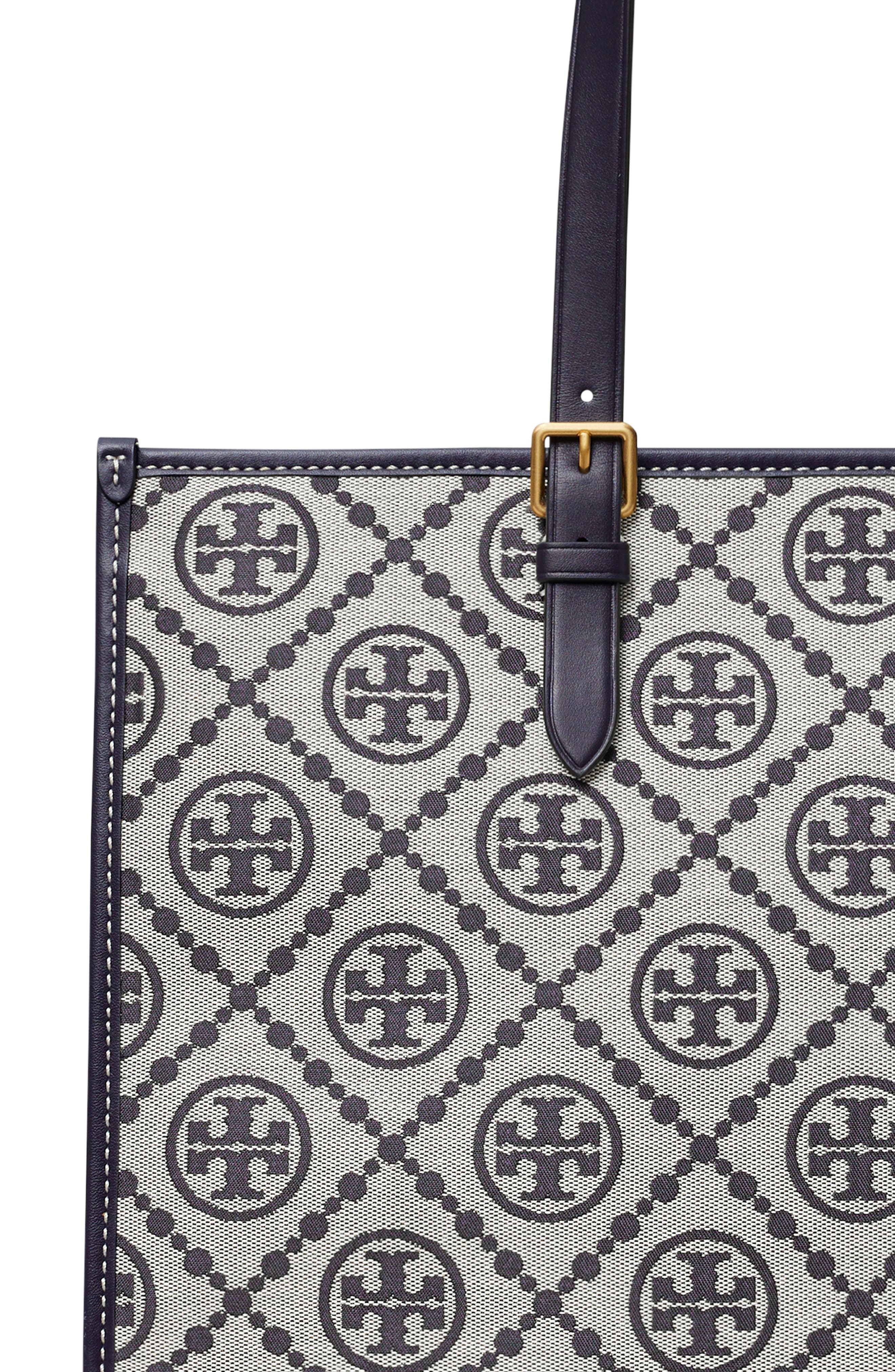 Tory Burch T Monogram Jacquard Tote, Alternate, color, 