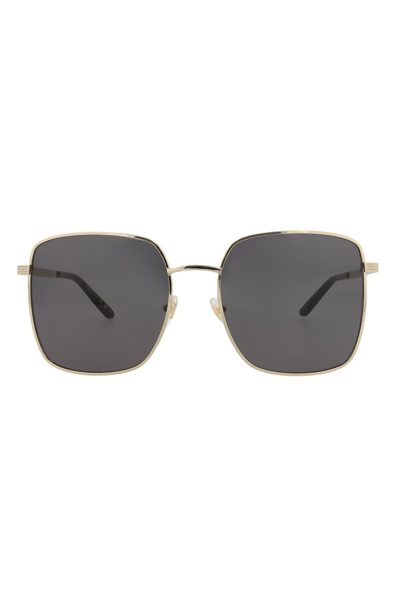 Gucci 57mm Square Sunglasses
