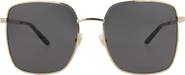 Gucci 57mm Square Sunglasses