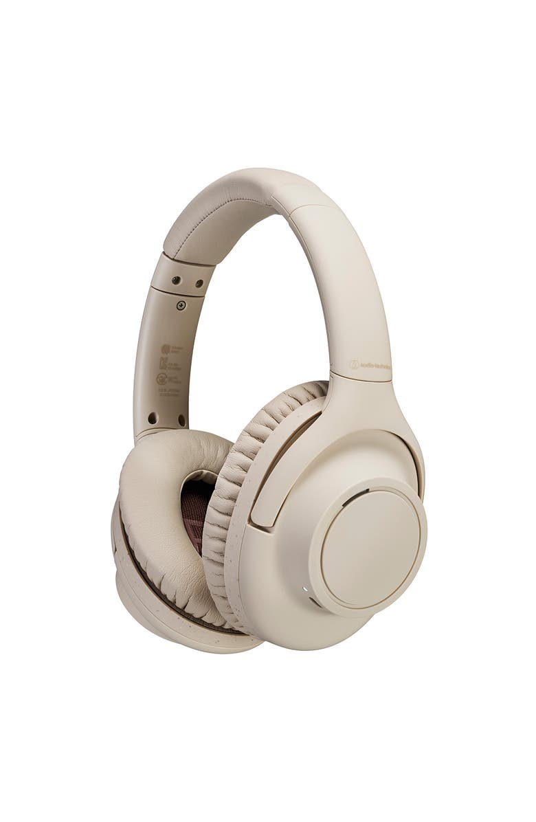 Audio-Technica ATH-S300BT Bluetooth Over-Ear Headphones, Main, color, Beige