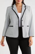 KASPER Framing Two-Button Jacket
