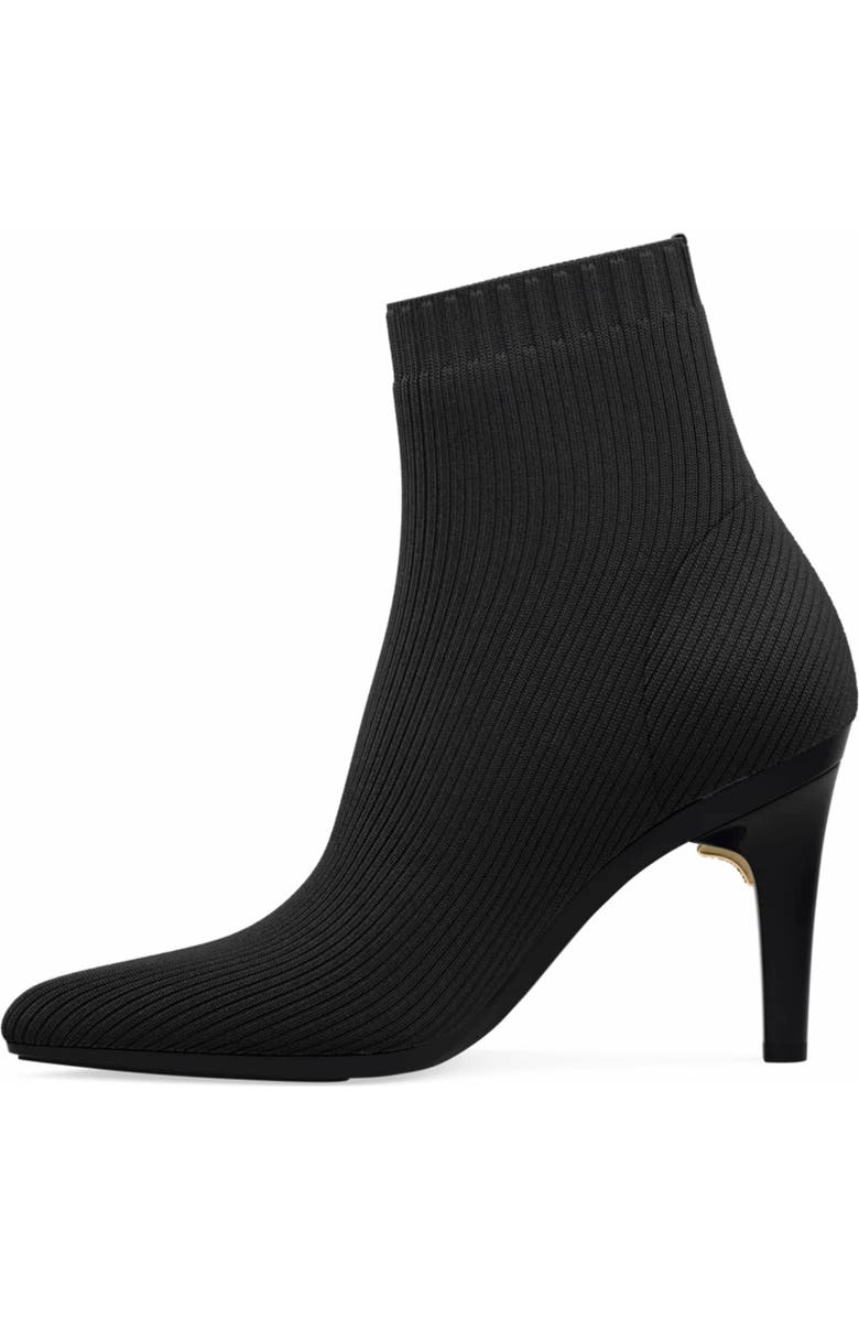 Pashion Footwear The Bootie 4" Stiletto Heel, Alternate, color, Coal Knit