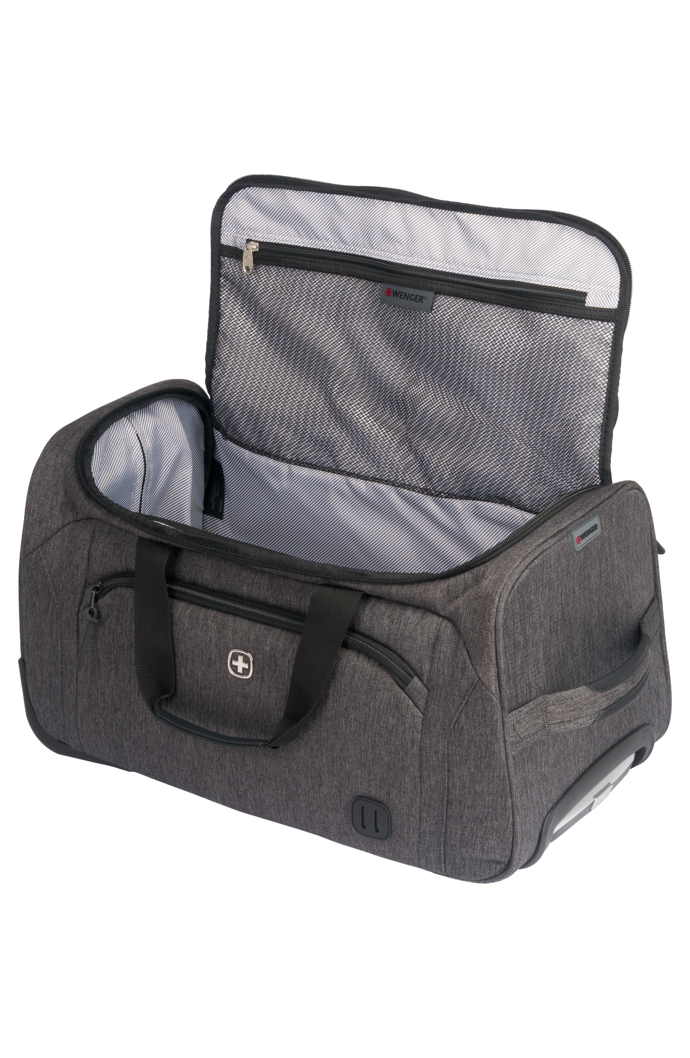 SWISSGEAR Urban Tourist Rolling Duffle Bag, Alternate, color, 