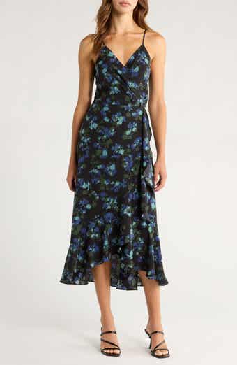 Chelsea28 Faux Wrap Midi Dress