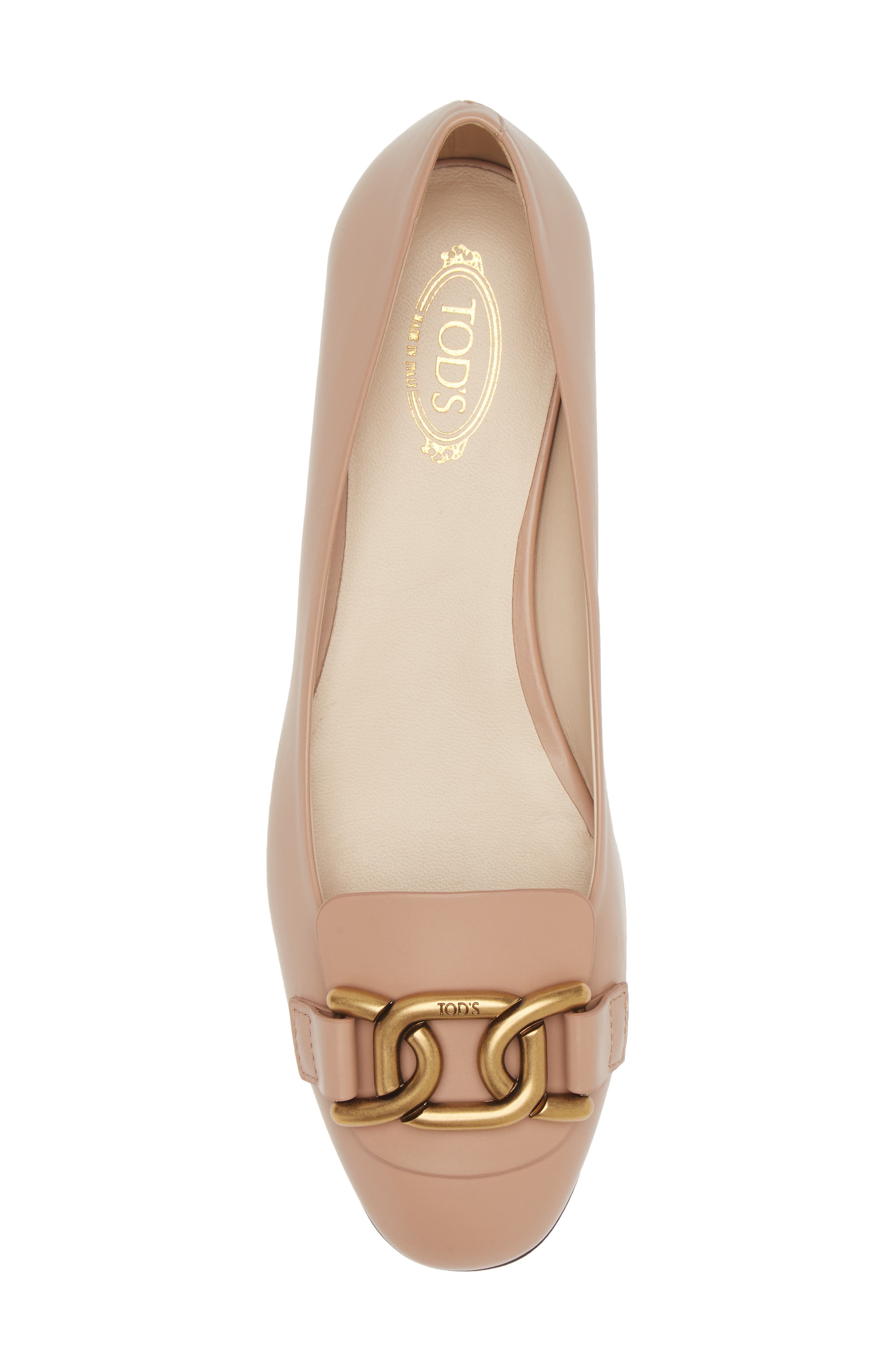 Tod's Kate Chain Ballet Flat, Alternate, color, 