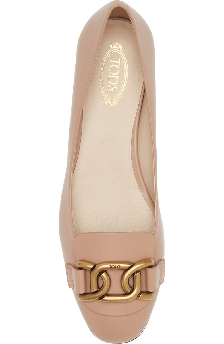 Tod's Kate Chain Ballet Flat, Alternate, color,