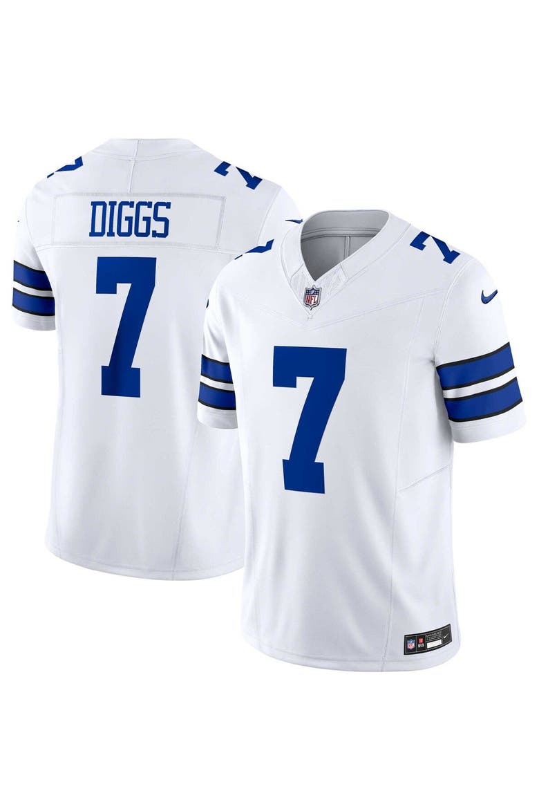 Men's Nike Trevon Diggs White Dallas Cowboys Vapor F.U.S.E. Limited Jersey, Main, color, White