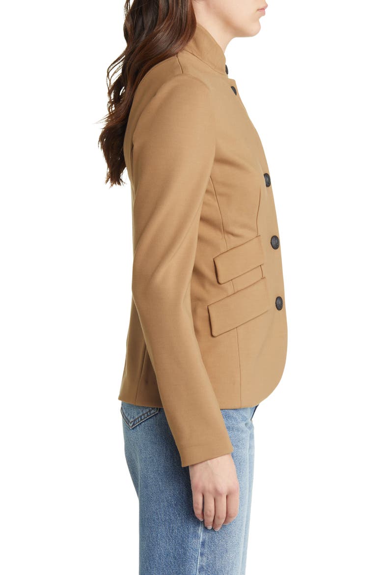 Slade Ponte Blazer, Alternate, color, CAMEL