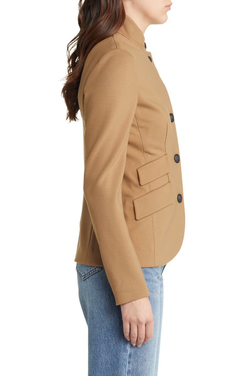 rag & bone Slade Ponte Blazer, Alternate, color, Camel