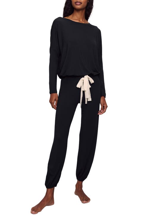 Gisele Jersey Knit Slouchy Pajamas