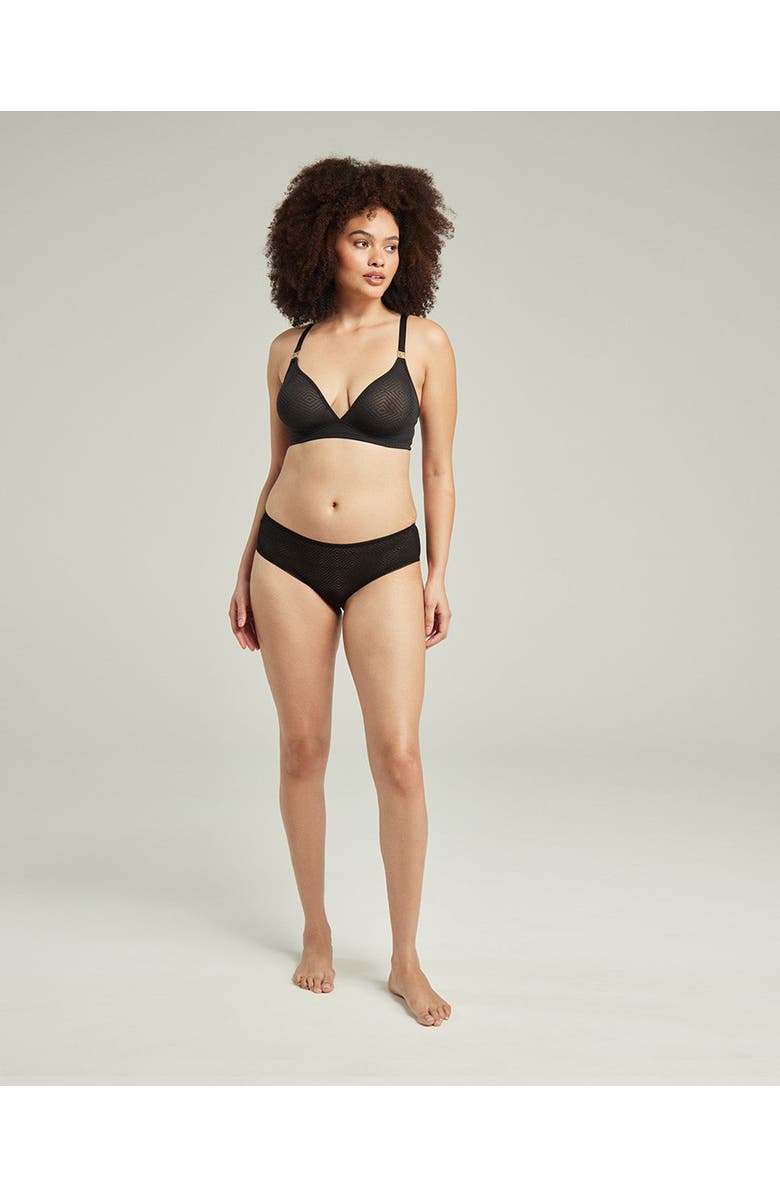 Nudea The Sheer Deco Hipster Brief - 3 Pack, Main, color,