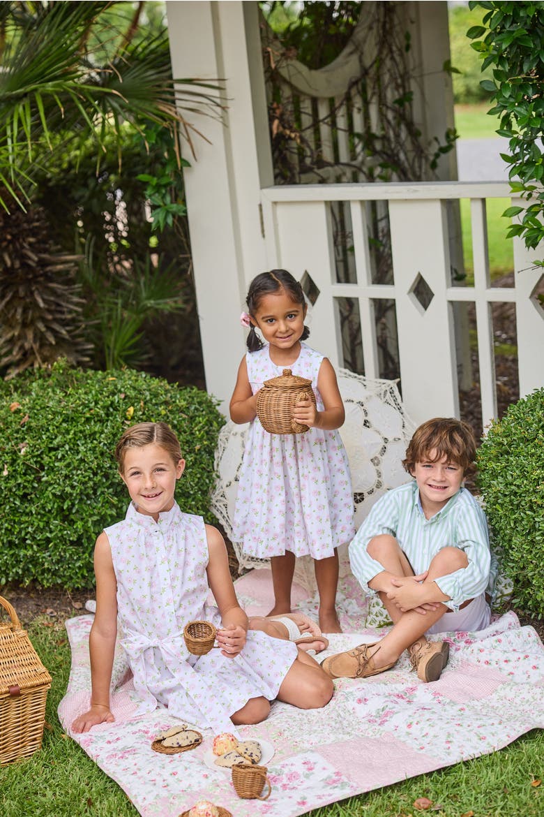 Kids' Floral Simply Smocked Dress, Alternate, color, Meriwether Floral