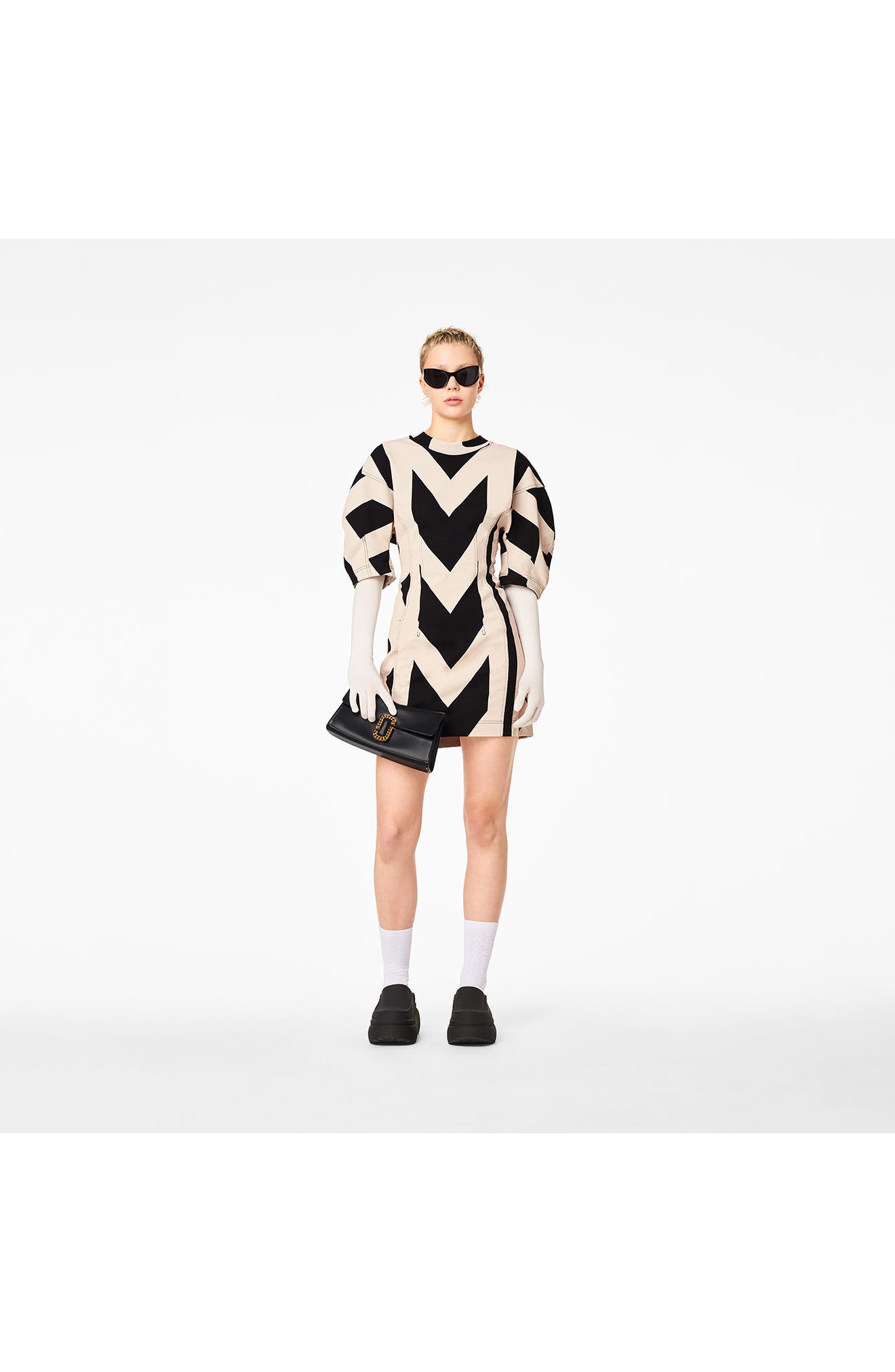 Marc Jacobs The St. Marc Convertible Clutch, Alternate, color, 