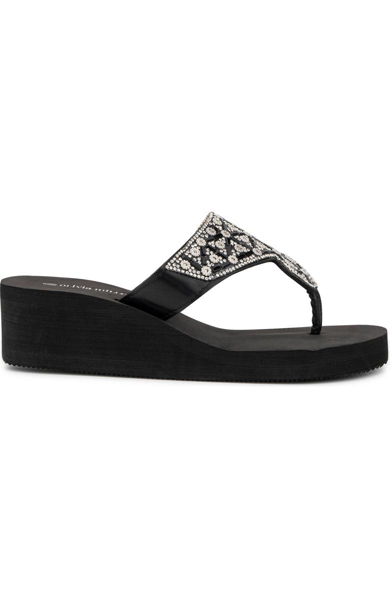 OLIVIA MILLER Batumi Wedge Thong Sandal, Alternate, color,