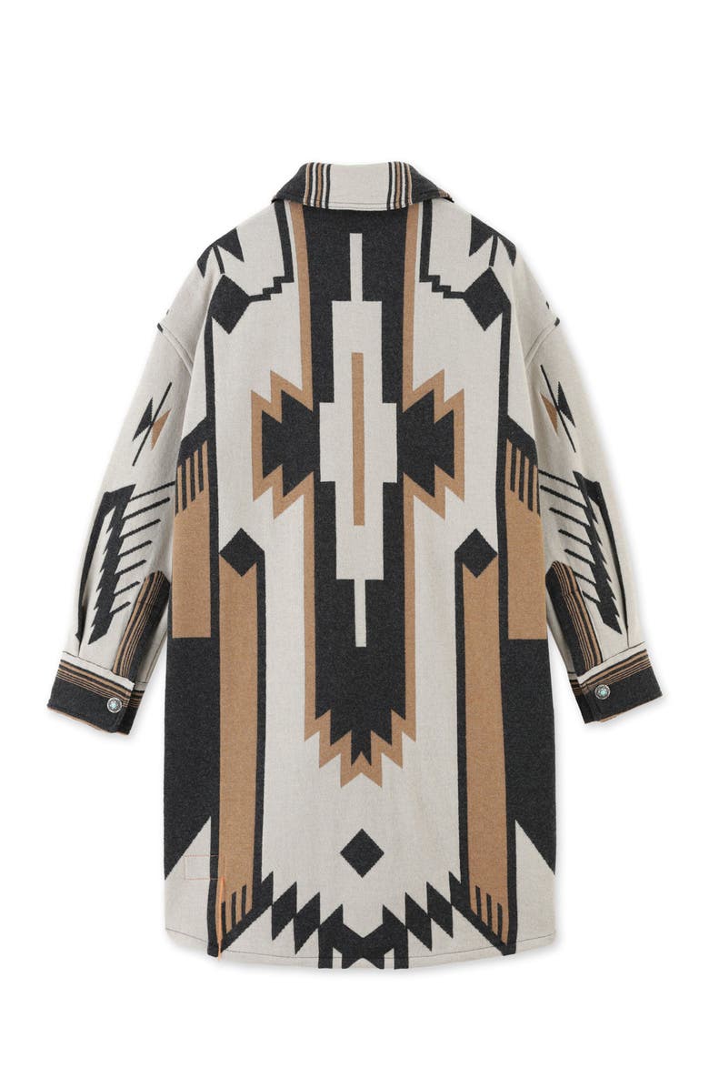 Fortela Leslie Coat, Alternate, color, Navajo