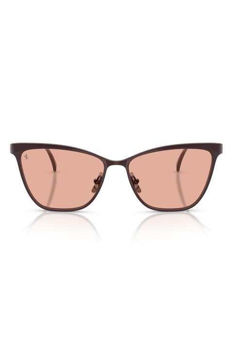 56mm Cat Eye Sunglasses