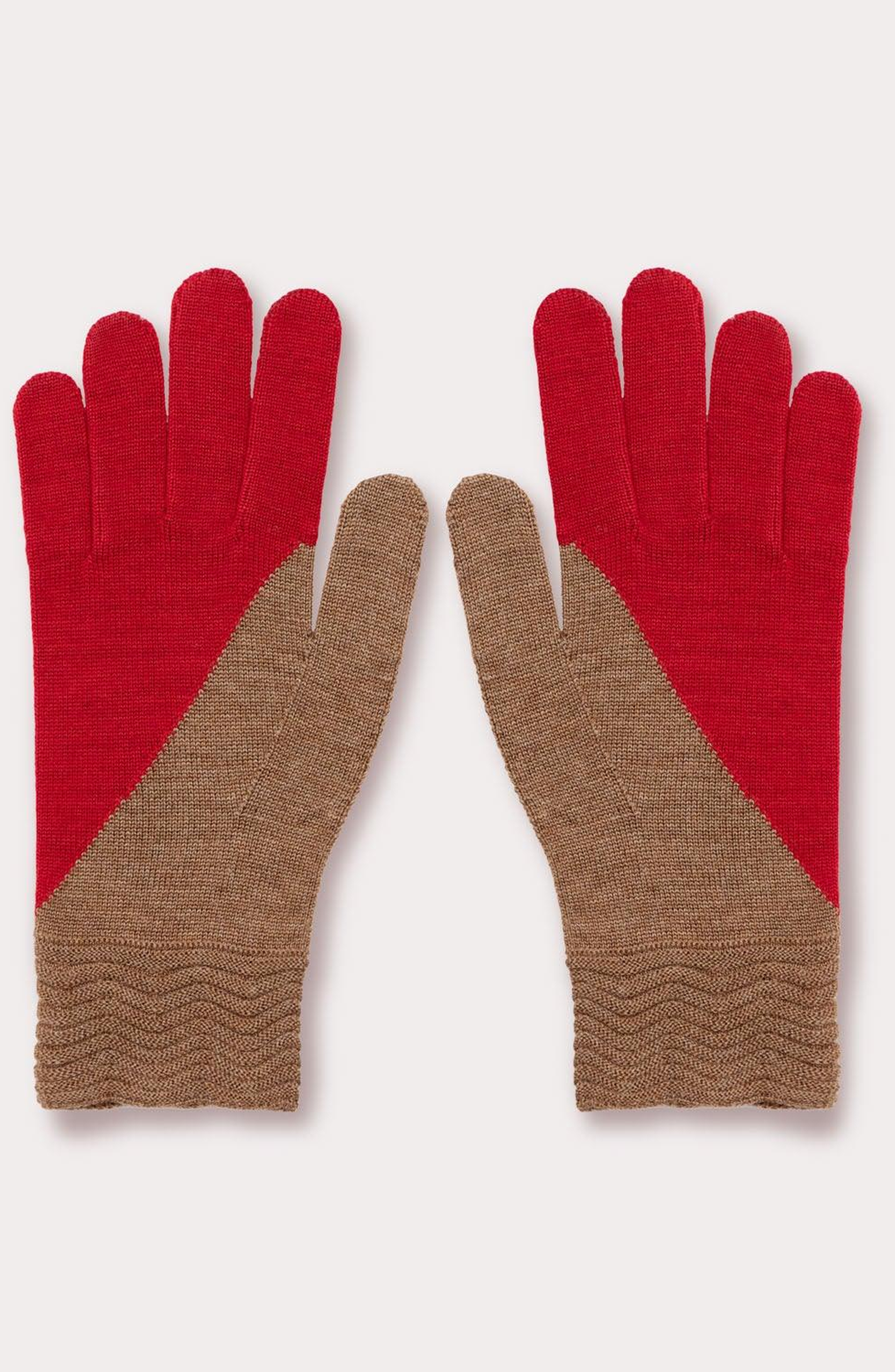 Heather Taupe/Heather Red
