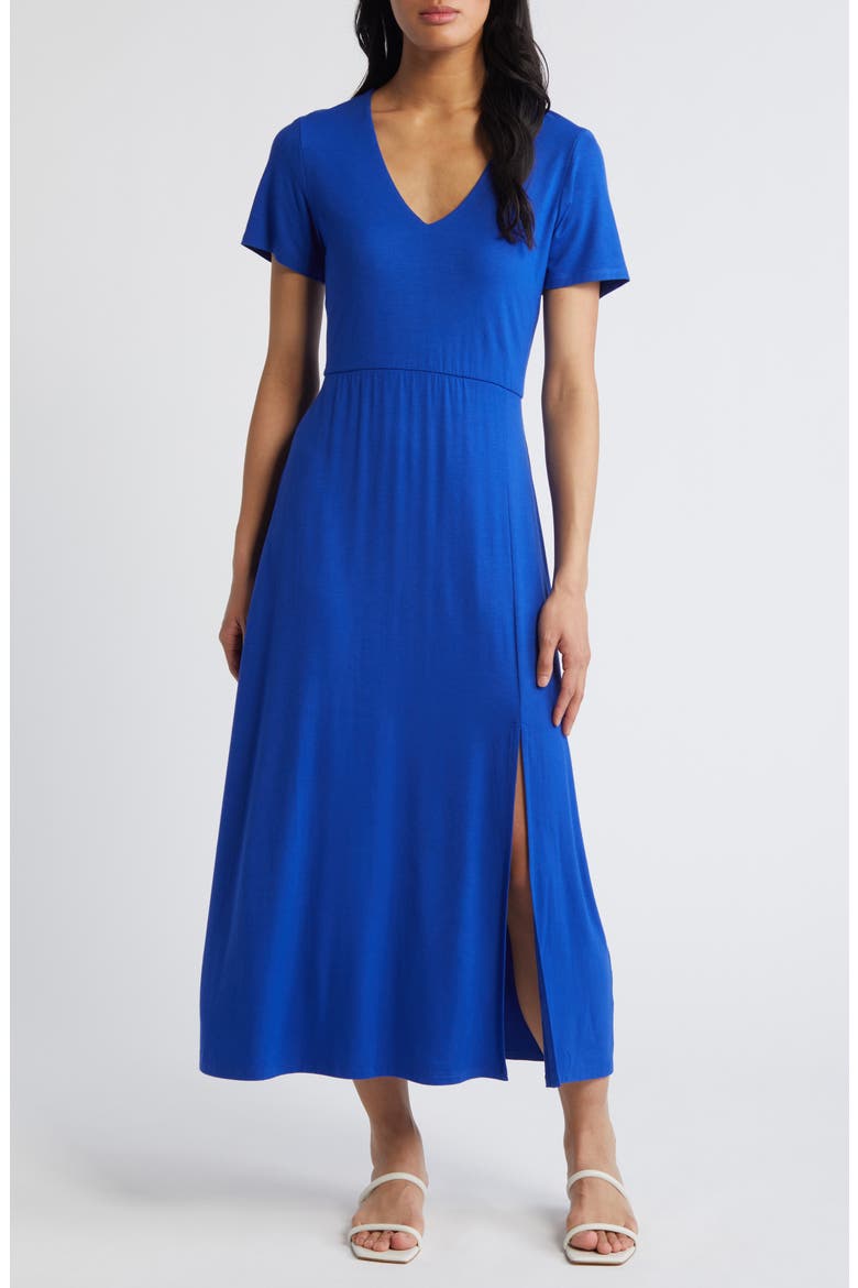 Midi Dress, Main, color, ROYAL