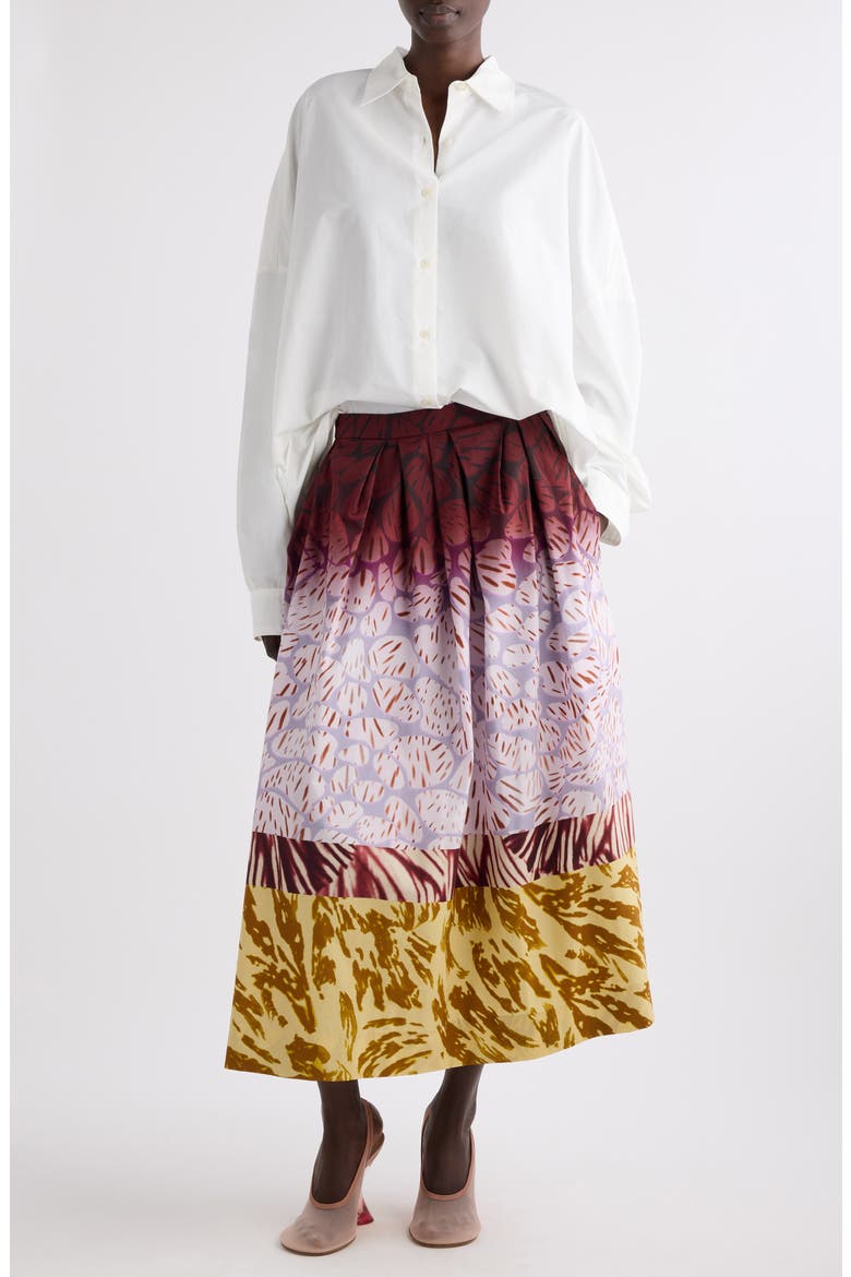 Casia Oversize Button-Up Shirt, Alternate, color, WHITE