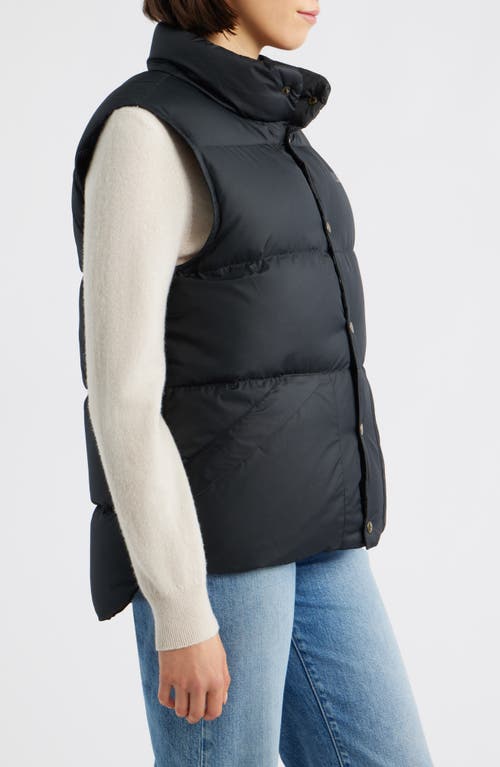 L.l.bean Bean's Trail Model Down Vest '82 In Black