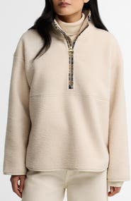 Barbour Merys Quarter Zip Fleece Pullover
