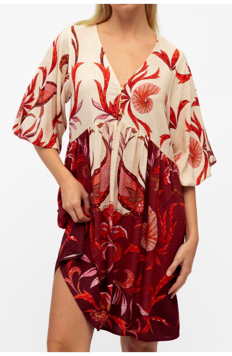 Studibaker Hawk Kindred Spirits Short Dress, Alternate, color, Red