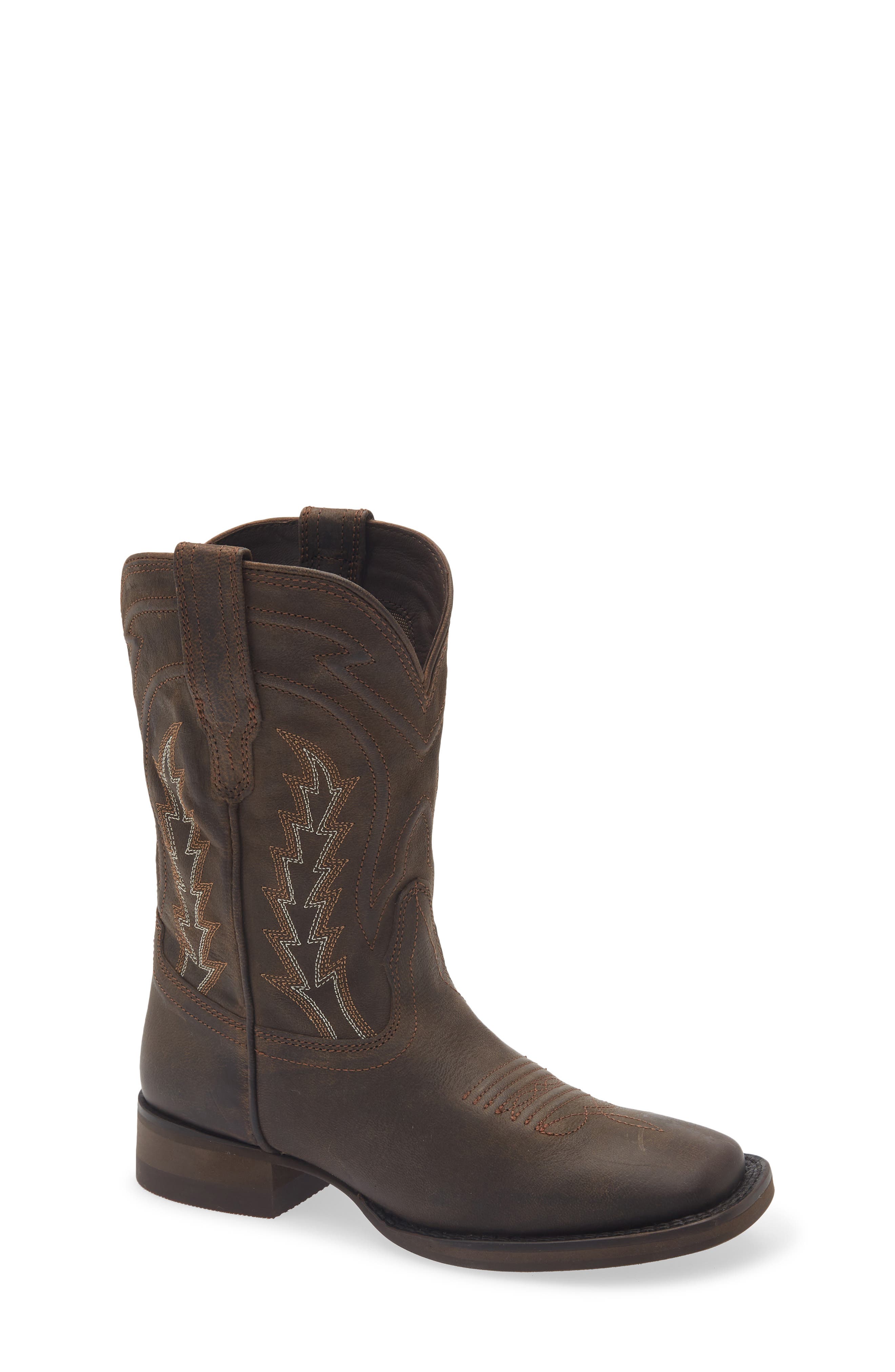 Tecovas Kids' The Doc Western Boot, Main, color, Cafe