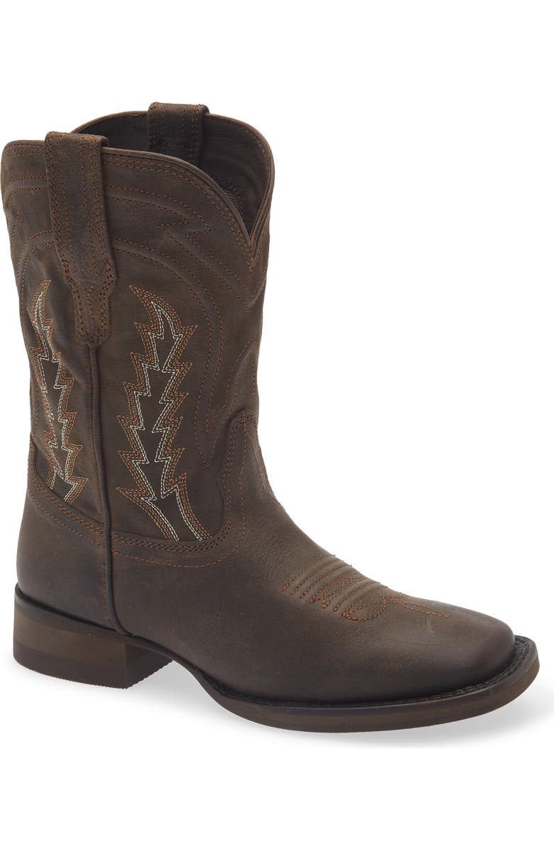 Tecovas Kids' The Doc Western Boot, Main, color, Cafe