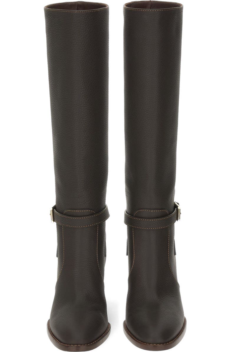 Gianvito Rossi Varenne 70 Boot, Alternate, color, Brown Calf Leather