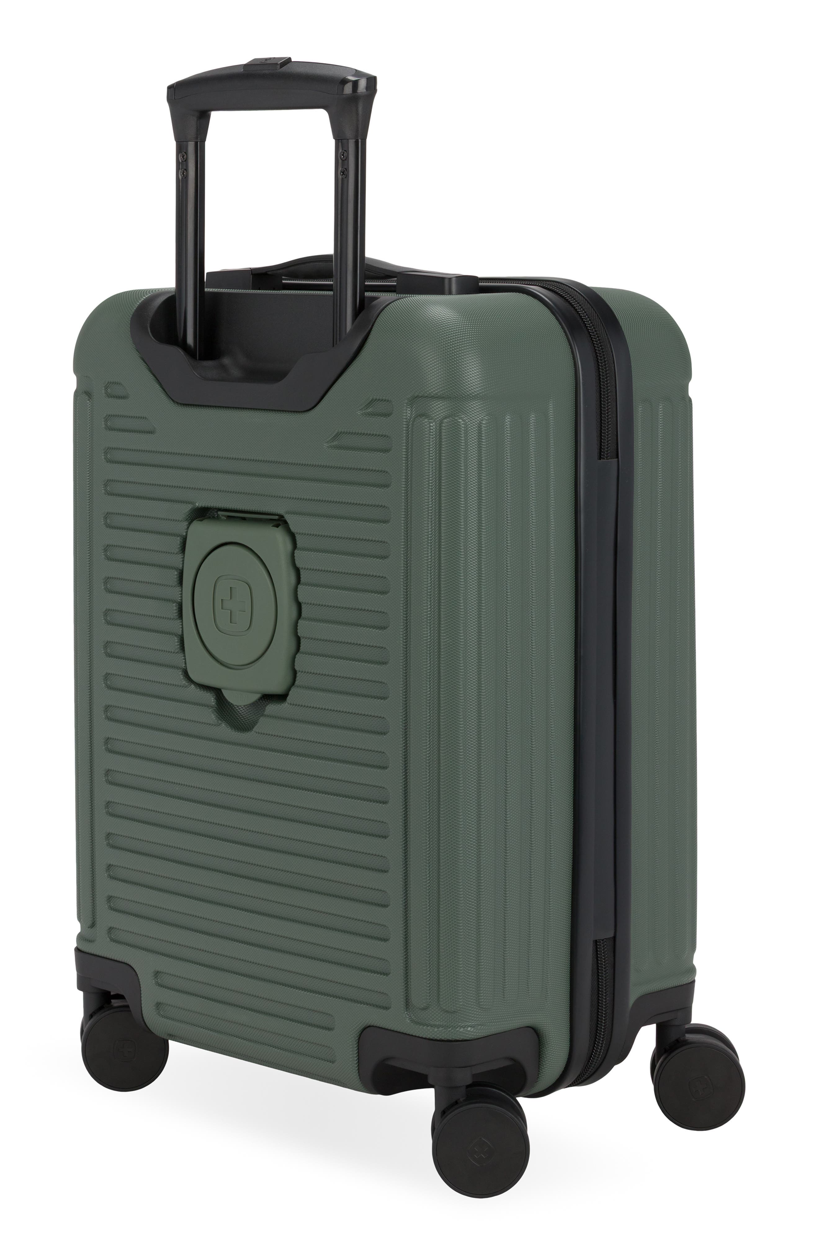 SWISSGEAR 20-Inch Carry-On Hardside Luggage, Alternate, color, Olive