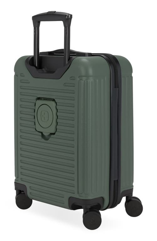 Swissgear 20-inch Carry-on Hardside Luggage In Green