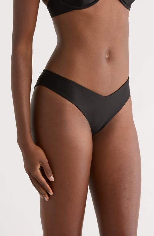 Kulani Kinis V-cut Bikini Bottoms In Black