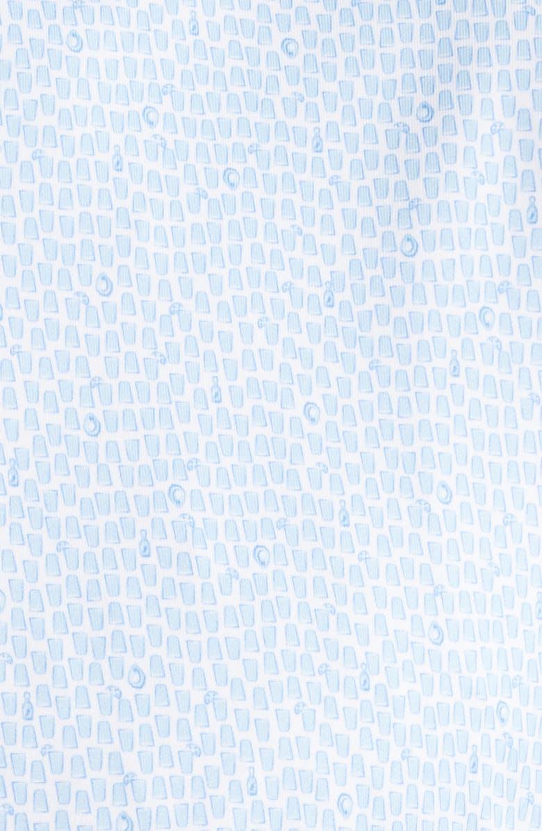 Peter Millar Oyster Shooter Performance Jersey Polo, Alternate, color, White