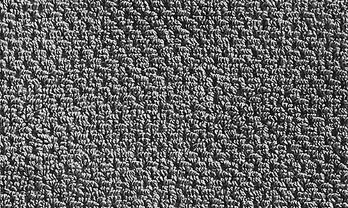 Woven & Weft Textured Single Bath Towel In Dark Grey