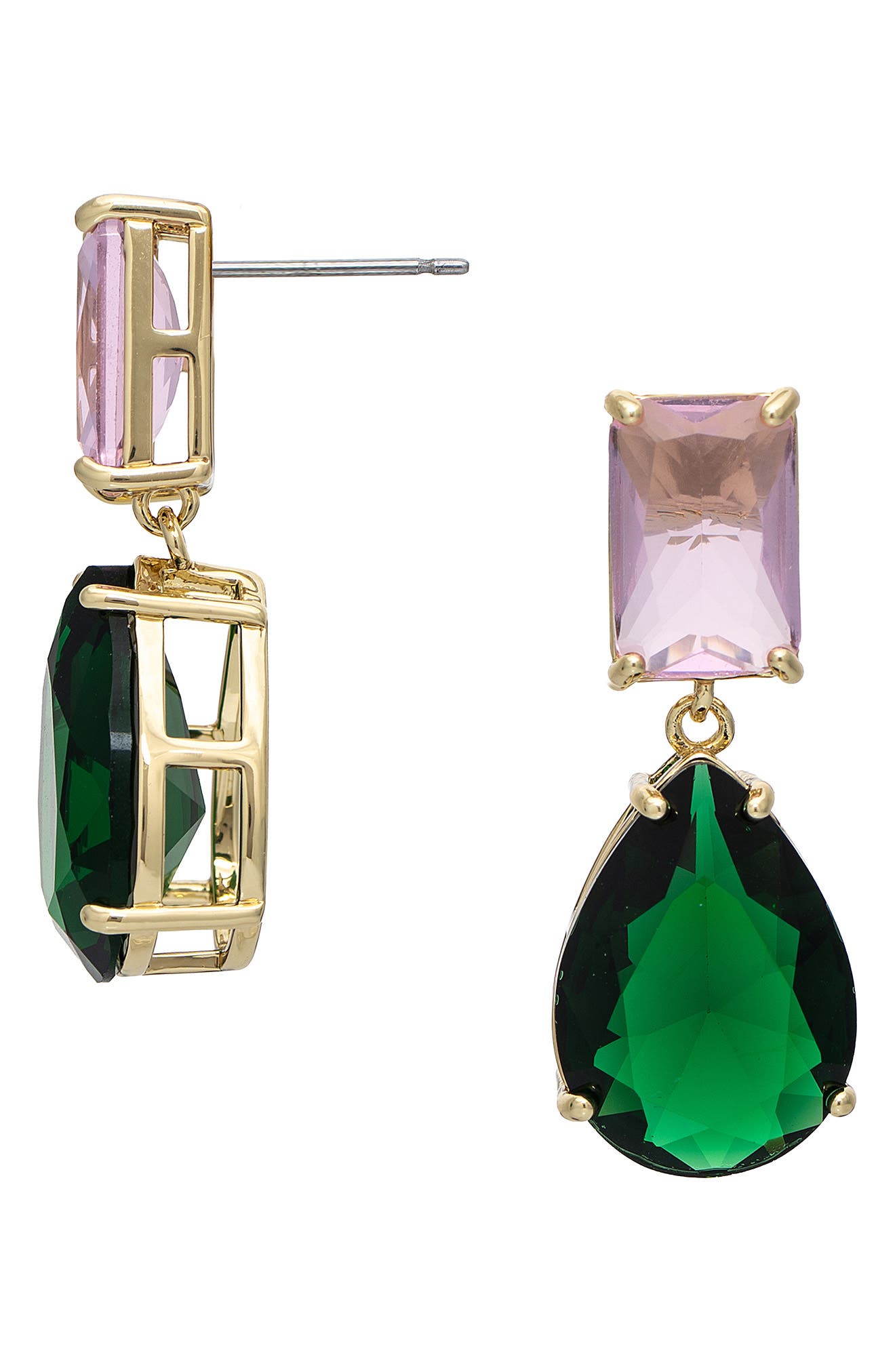 Cubic Zirconia Drop Earrings